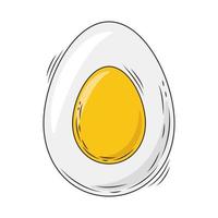 icona della proteina dell'uovo vettore