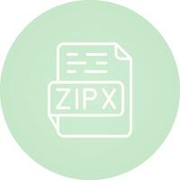 zipx vettore icona