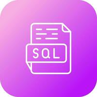 sql vettore icona