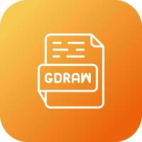 gdraw vettore icona