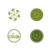 illustrazione vettoriale di oliva icona
