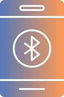 Bluetooth pendenza icona vettore