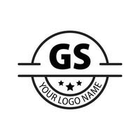 lettera gs logo. gs logo design vettore illustrazione per creativo azienda, attività commerciale, industria. professionista vettore