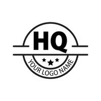 lettera hq logo. hq logo design vettore illustrazione per creativo azienda, attività commerciale, industria. professionista vettore