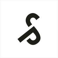 sp e ps lettera logo design modello. sp.ps iniziale basato alfabeto icona logo design vettore