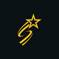 lettera S logo vettore modificabile