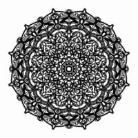 vettore cerchio astratto rotondo. stile mandala.