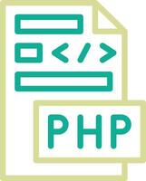 php file vettore icona