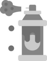 spray grigio scala icona vettore