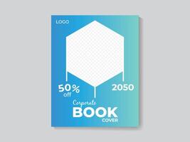 aziendale libro copertina design modello nel a4.minimalista e moderno libro copertina vettore