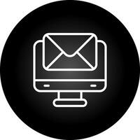 e-mail ospitando vettore icona