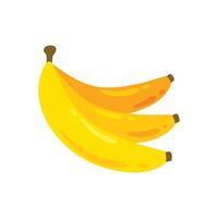 vettore Banana fresco frutta icona isolato design