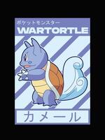 Stampa charizard ungu vettore