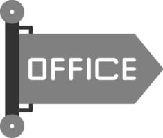 ufficio vettore icona