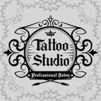 tatuaggio studio vintage vettore