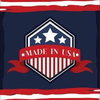 made in usa insegne vettore