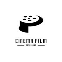 cinema film logo vettore