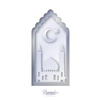 Modello di progettazione decorativa islamica. vettore
