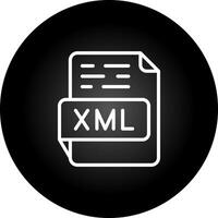 xml vettore icona