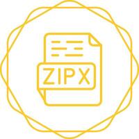 zipx vettore icona