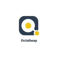 octaswap - incorpora un' lettera o vettore logo design modello, con un astratto lettera o logotipo concetto.