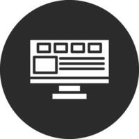 sito web UX vettore icona