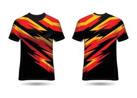 t-shirt design sportivo. vettore di maglia da corsa