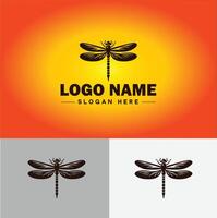 libellula logo vettore arte icona grafica per azienda marca attività commerciale icona libellula logo modello