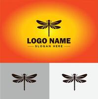 libellula logo vettore arte icona grafica per azienda marca attività commerciale icona libellula logo modello