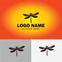 libellula logo vettore arte icona grafica per azienda marca attività commerciale icona libellula logo modello