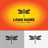 libellula logo vettore arte icona grafica per azienda marca attività commerciale icona libellula logo modello