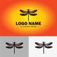 libellula logo vettore arte icona grafica per azienda marca attività commerciale icona libellula logo modello