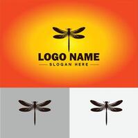 libellula logo vettore arte icona grafica per azienda marca attività commerciale icona libellula logo modello