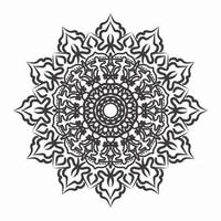 vettore cerchio astratto rotondo. stile mandala.