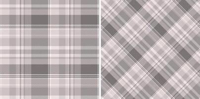 senza soluzione di continuità dai un'occhiata tessuto di struttura modello sfondo con un' plaid tessile tartan vettore. impostato nel pendenza colori. elegante vivente camera e Camera da letto arredamento. vettore