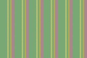 dissolvenza verticale vettore modello, raso struttura senza soluzione di continuità banda. negozio tessuto Linee tessile sfondo nel verde e rosa colori.