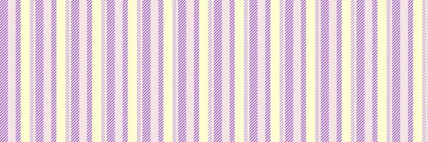 fabbrica sfondo vettore verticale, ripetizione senza soluzione di continuità modello Linee. durevole banda struttura tessile tessuto nel Limone chiffon e viola colori.