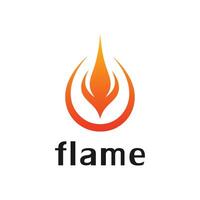 ai generato fuoco fiamma vettore logo design.fuoco logo.fuoco logo design ispirazione. elegante astratto design modello elementi.