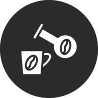 caffè scienza vettore icona