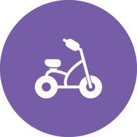 triciclo vettore icona