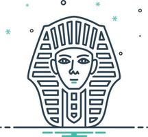 icona mix per l'egiziano vettore