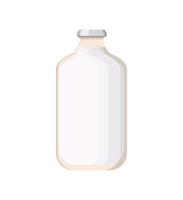 bottiglia di latte fresco vettore