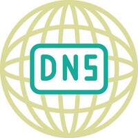 dns vettore icona