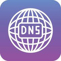 dns vettore icona