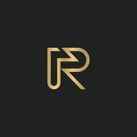 r o rr logo e icona design vettore