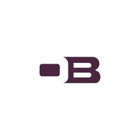 iniziale lettera ob o bo logo vettore design modello