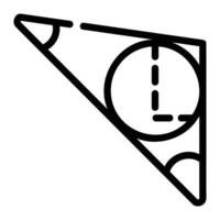 geometria linea icona sfondo bianca vettore