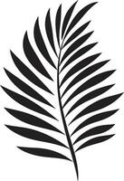 esotico verdura iconico palma emblema isola elegante vettore palma le foglie logo