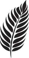acquajungle dinamico foglia logo design tropicalia vivido palma fronda emblema vettore
