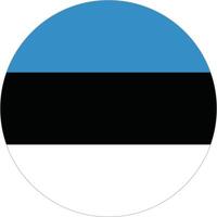 Estonia bandiera nazionale emblema grafico elemento illustrazione vettore